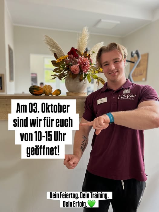Villa Vital Eberswalde Gesundheit Fitness Physio 03.10.2025